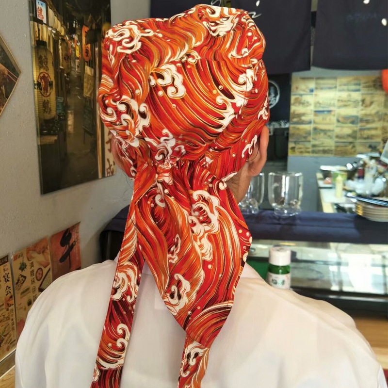 Японски стил кухненска работна шапка, унисекс, памучна, куполна корона, козирка с лого, персонализирана обработка