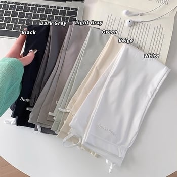 Ice Silk rukavi za sunčevu zaštitu, unisex, dugi, podesivi, široki kroj, za vožnju i biciklizam