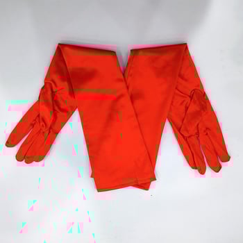 Булчински сатенени дълги ръкавици, ретро стил, минималистичен дизайн, женски, подходящи за всички сезони