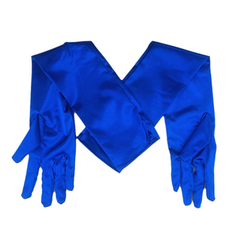 Булчински сатенени дълги ръкавици, ретро стил, минималистичен дизайн, женски, подходящи за всички сезони