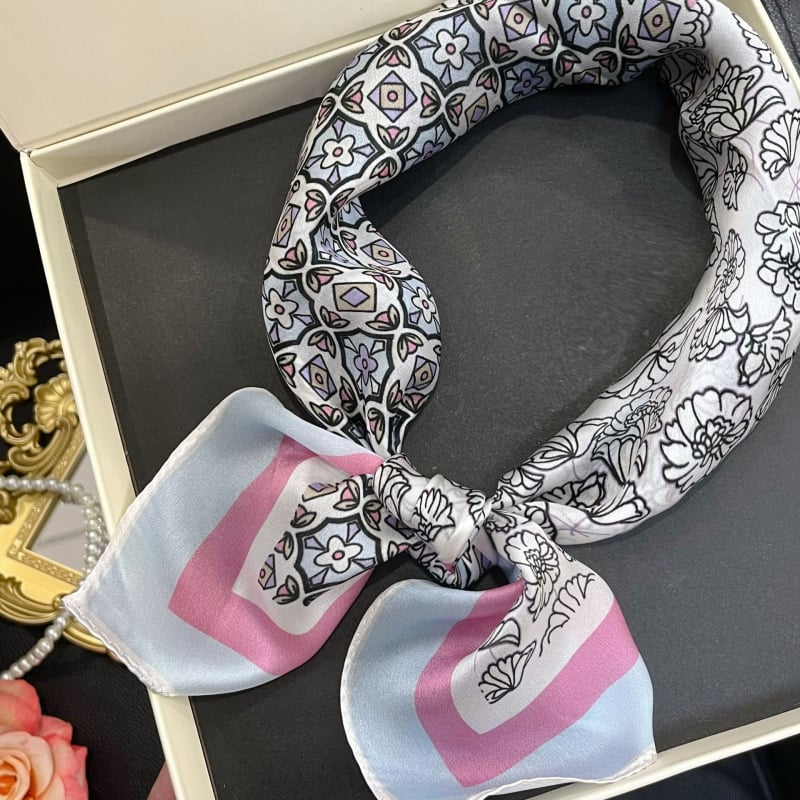 Šal od svile Mulberry Snow — jesen, izdanje proljeće 2025, prilagodljiv