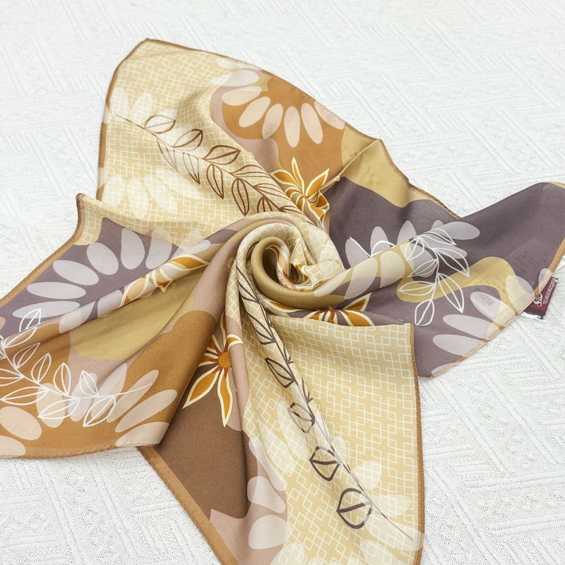 Šal od svile Mulberry Snow — jesen, izdanje proljeće 2025, prilagodljiv