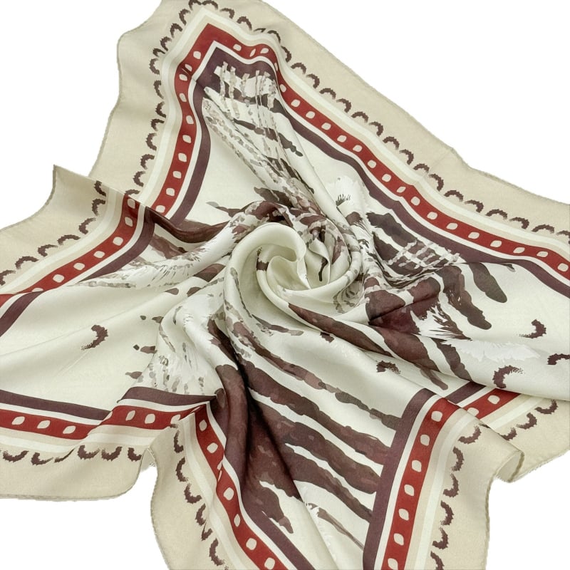 Šal od svile Mulberry Snow — jesen, izdanje proljeće 2025, prilagodljiv