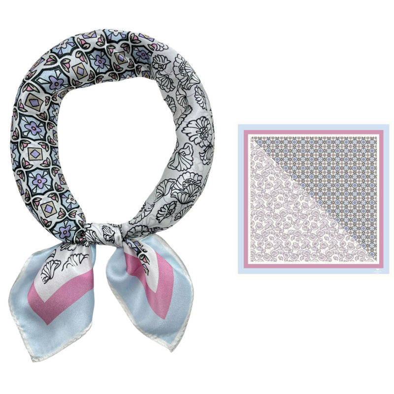 Šal od svile Mulberry Snow — jesen, izdanje proljeće 2025, prilagodljiv