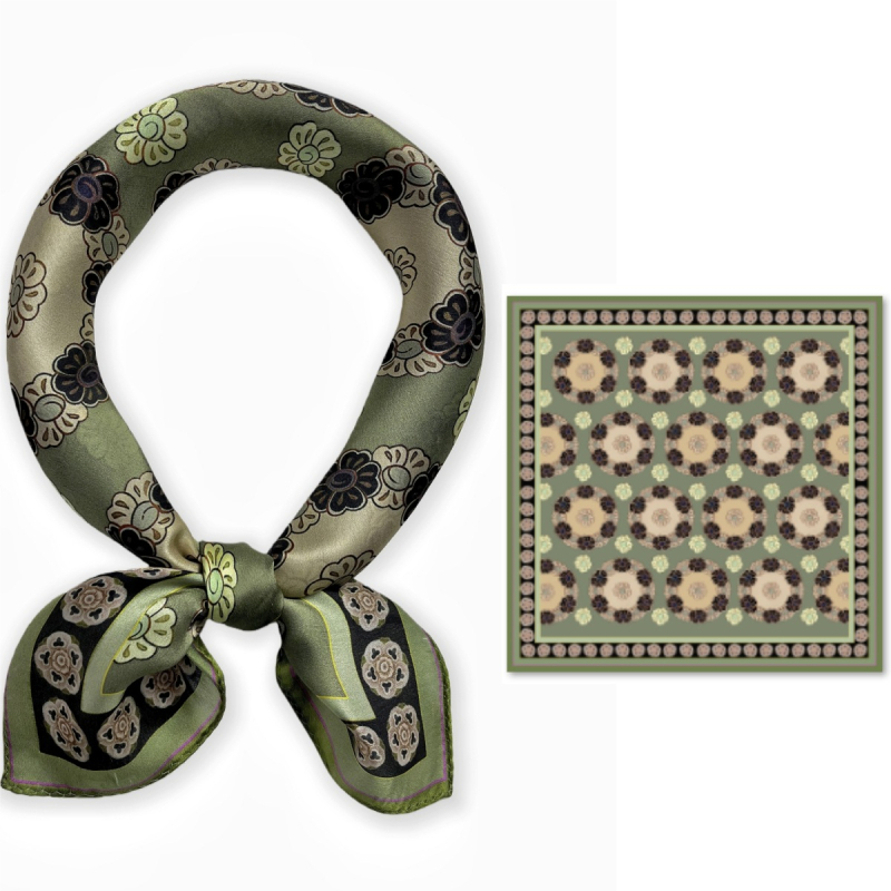 Šal od svile Mulberry Snow — jesen, izdanje proljeće 2025, prilagodljiv