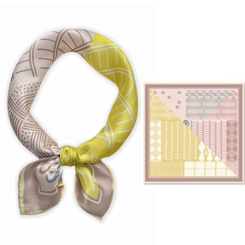 Šal od svile Mulberry Snow — jesen, izdanje proljeće 2025, prilagodljiv