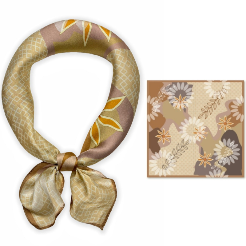 Šal od svile Mulberry Snow — jesen, izdanje proljeće 2025, prilagodljiv