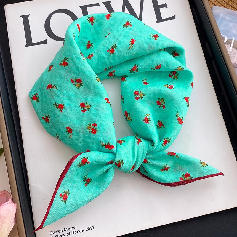 Детски памучно‑ленени ленти за глава и шалчета, унисекс, плътна тъкан, есен