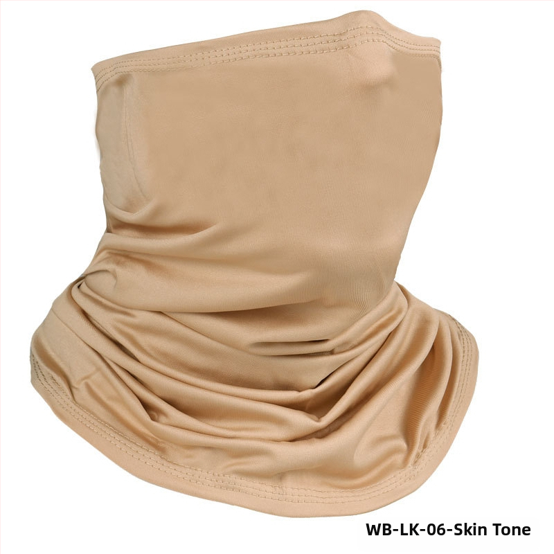 WB dviratininko kaukė – Spandex/Lycra audinys, unisex, kvėpuojanti galvos apdaila lauke