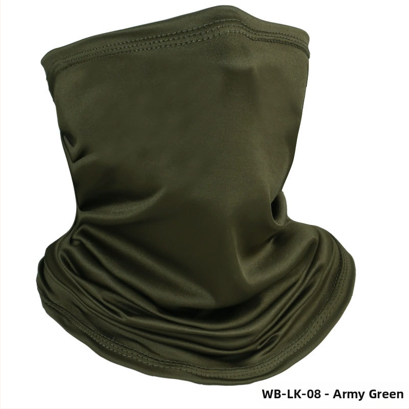 WB dviratininko kaukė – Spandex/Lycra audinys, unisex, kvėpuojanti galvos apdaila lauke