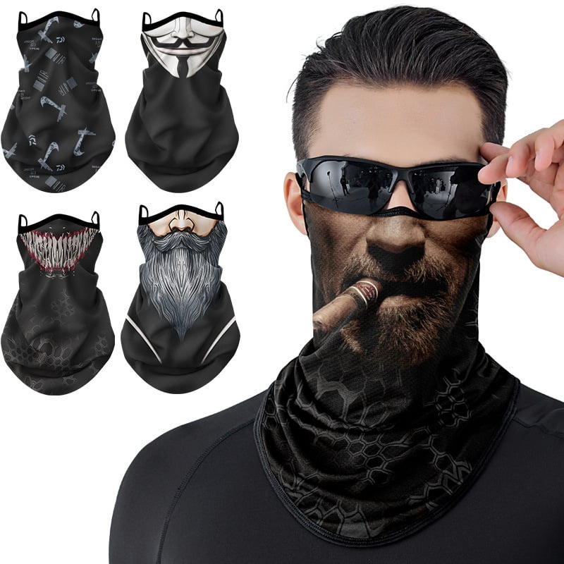 Time Bird dviračių kaukė, Ice Silk audinys, UV apsauga, unisex