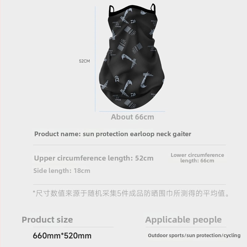 Time Bird dviračių kaukė, Ice Silk audinys, UV apsauga, unisex