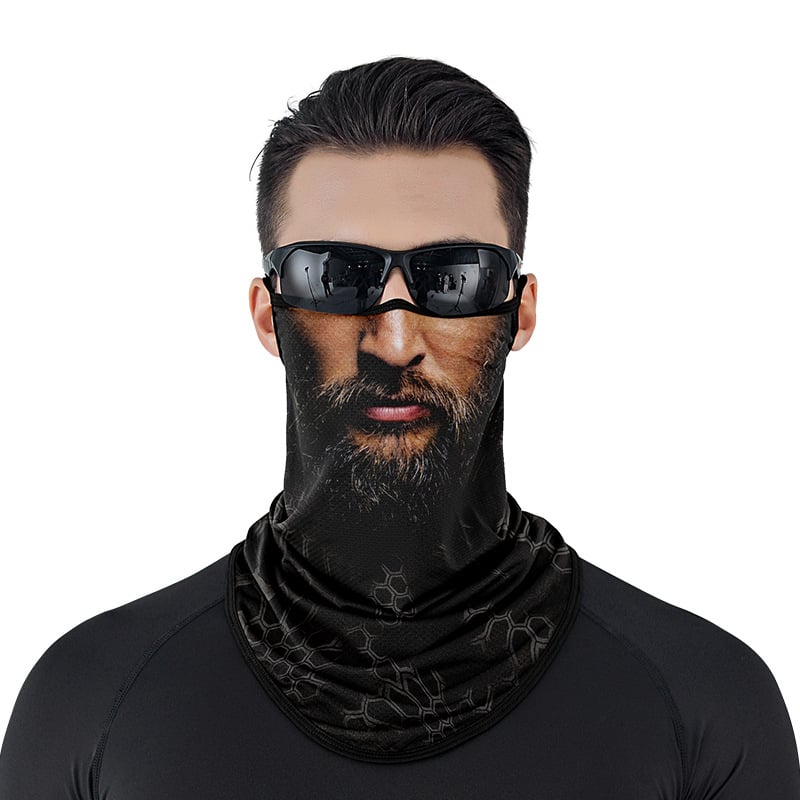 Time Bird dviračių kaukė, Ice Silk audinys, UV apsauga, unisex