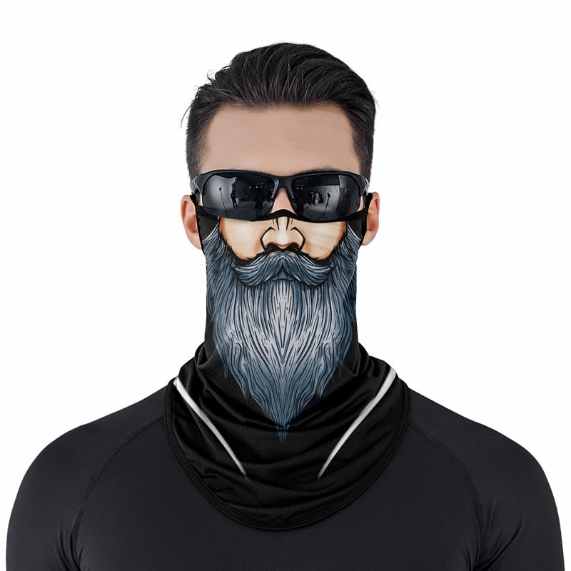 Time Bird dviračių kaukė, Ice Silk audinys, UV apsauga, unisex