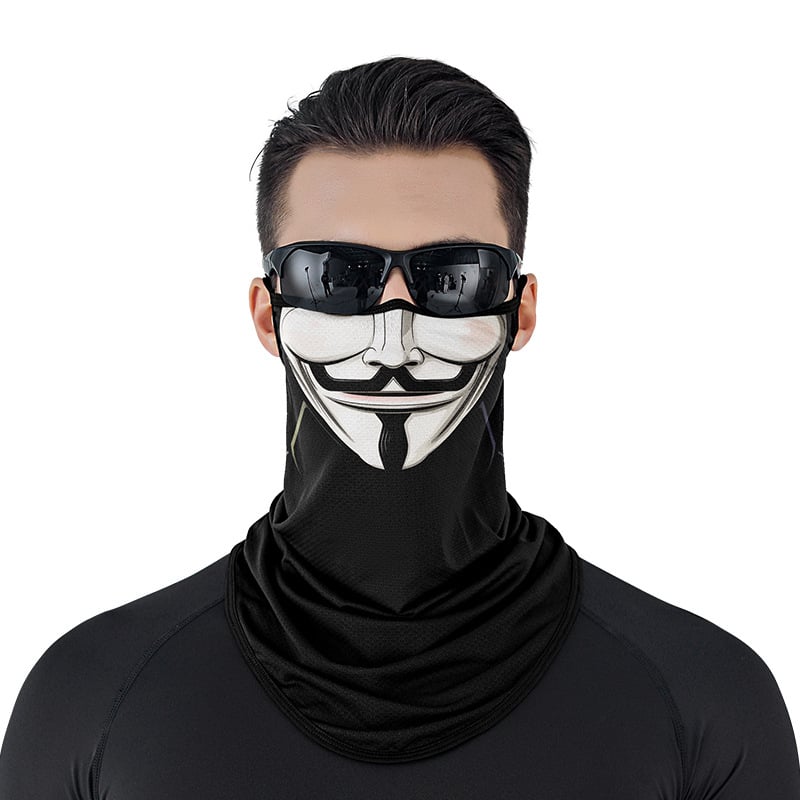 Time Bird dviračių kaukė, Ice Silk audinys, UV apsauga, unisex