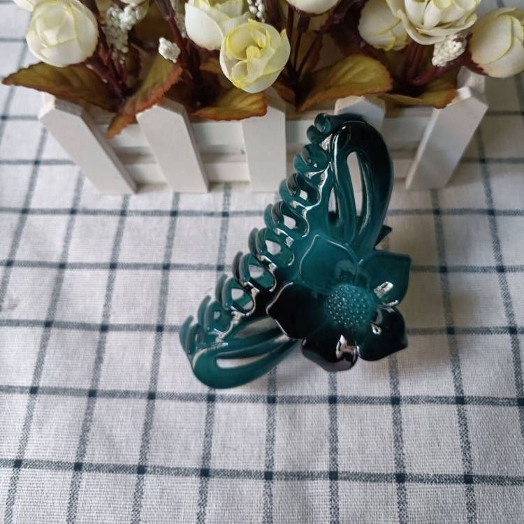 Klip za kosu od smole, cvjetni uzorak, japansko-korejski stil, za djecu, proljeće 2025