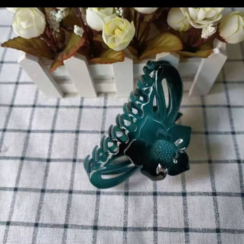 Klip za kosu od smole, cvjetni uzorak, japansko-korejski stil, za djecu, proljeće 2025