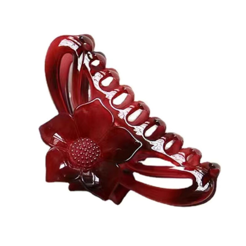 Klip za kosu od smole, cvjetni uzorak, japansko-korejski stil, za djecu, proljeće 2025