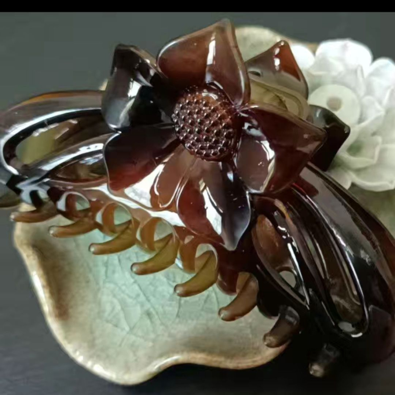 Klip za kosu od smole, cvjetni uzorak, japansko-korejski stil, za djecu, proljeće 2025