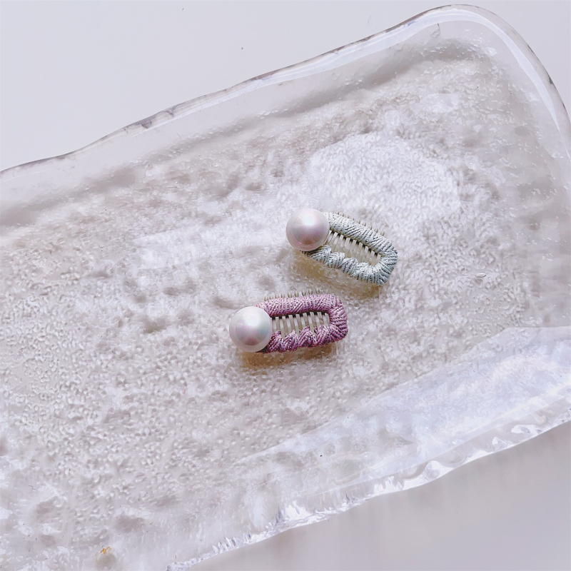 Dječje metalne ukosnice za kosu s cvjetnim motivom, karikaturalni stil, dodatak za kosu