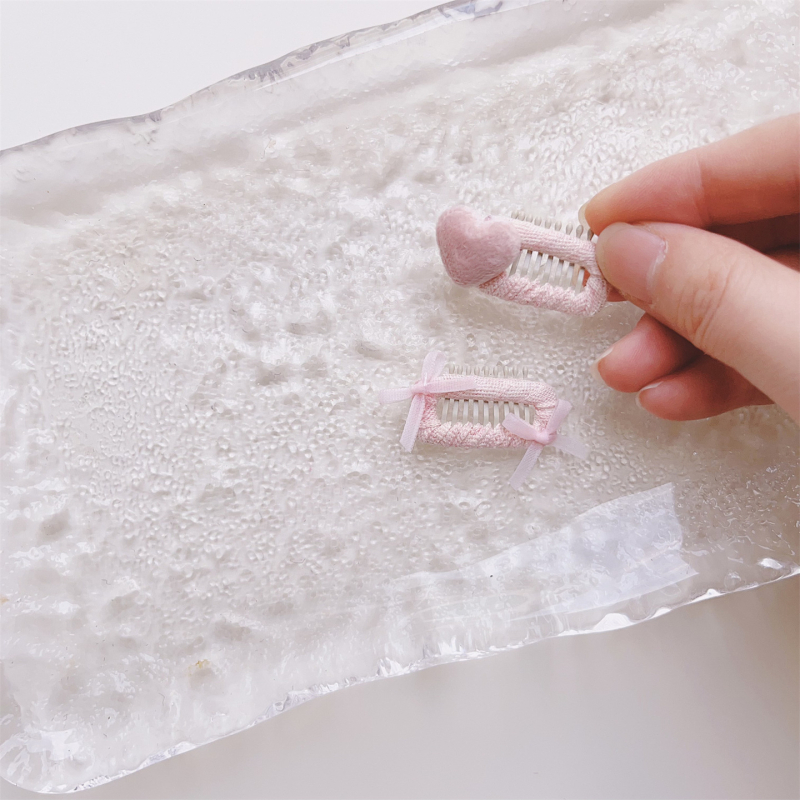 Dječje metalne ukosnice za kosu s cvjetnim motivom, karikaturalni stil, dodatak za kosu