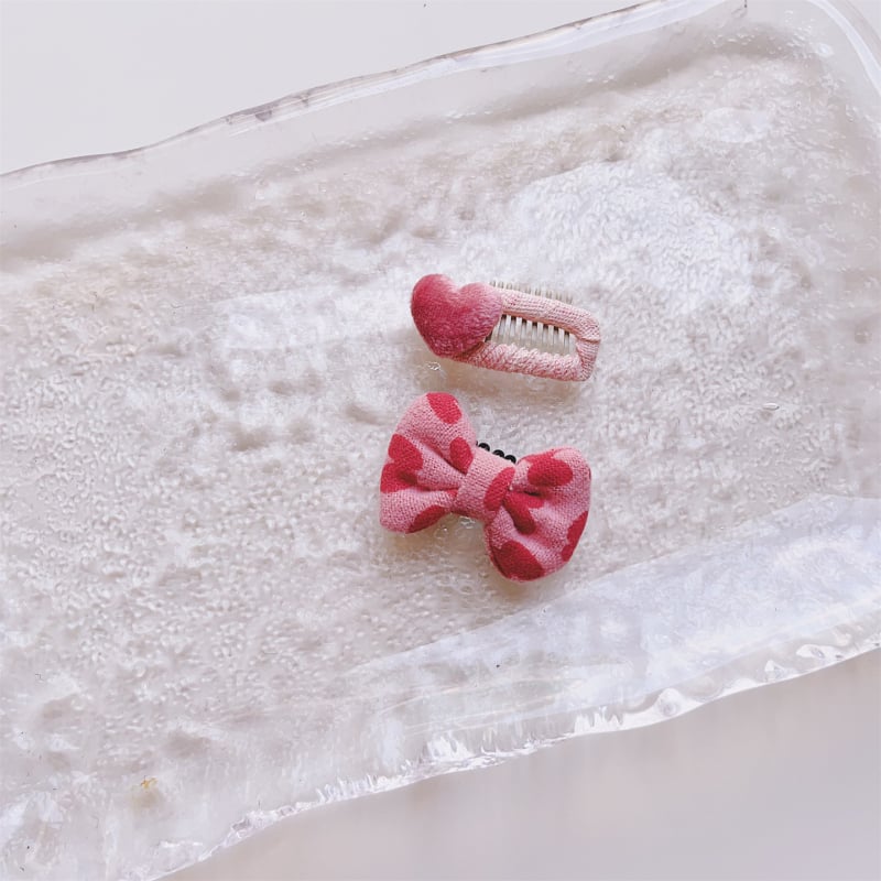 Dječje metalne ukosnice za kosu s cvjetnim motivom, karikaturalni stil, dodatak za kosu