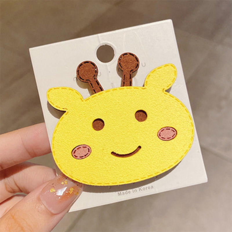 Gyerekeknek készült hajkiegészítő, textíliás Tie-Dye minta, ragasztó hajcsatt, gyümölcs motívumú oldalsó klipsz, virágos design, 0–3 éveseknek