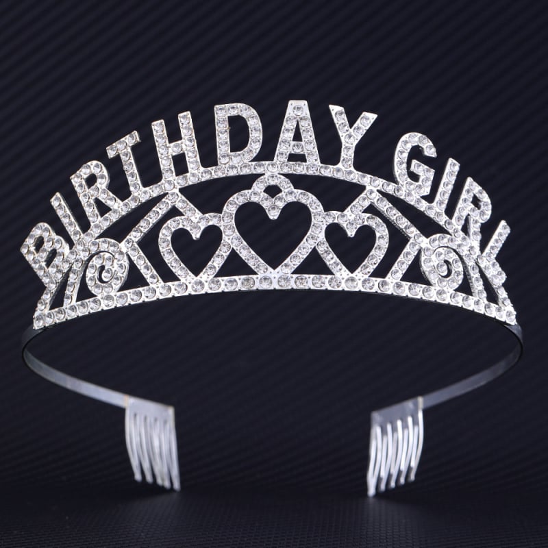 Menyasszonyi korona fejfedő, vintage stílus, ötvözet anyag, korona forma, kézi készítés; kód HG-066