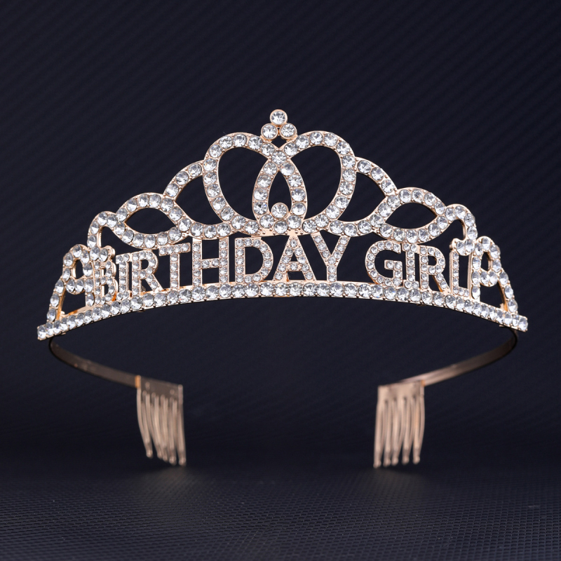 Menyasszonyi korona fejfedő, vintage stílus, ötvözet anyag, korona forma, kézi készítés; kód HG-066