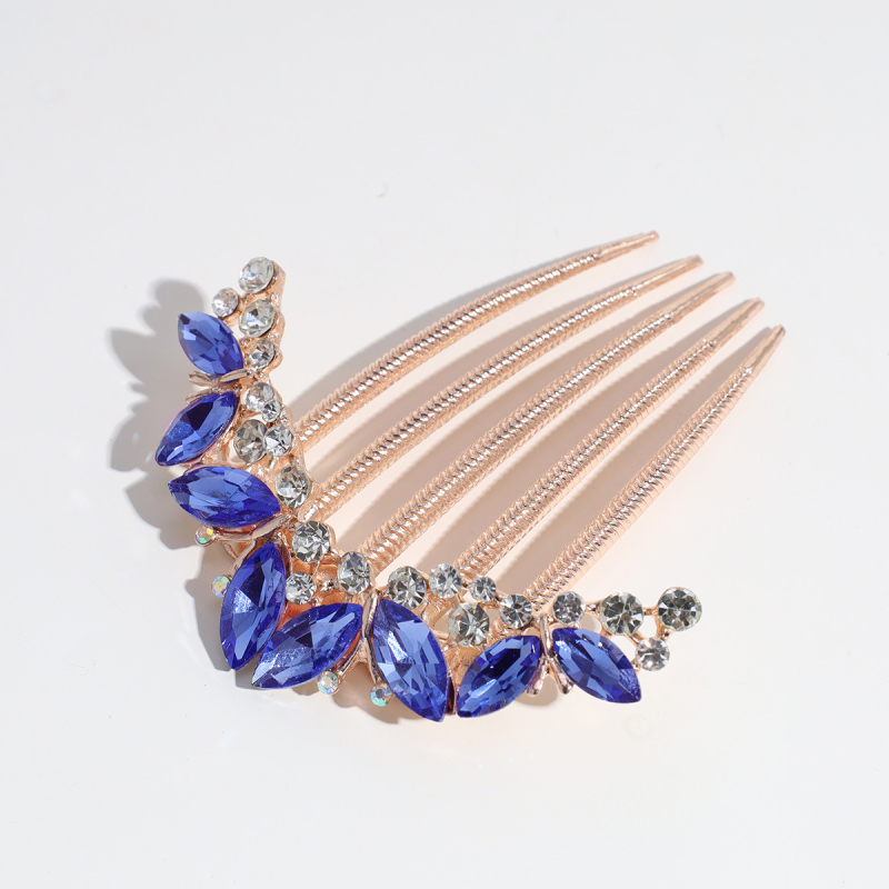 Аксесоар за прическа за ханфу с перли и кристали, сплав (Материал: сплав; Стил: древен; Форма: геометрична; Категория: глава; Година/сезон: есен 2025)