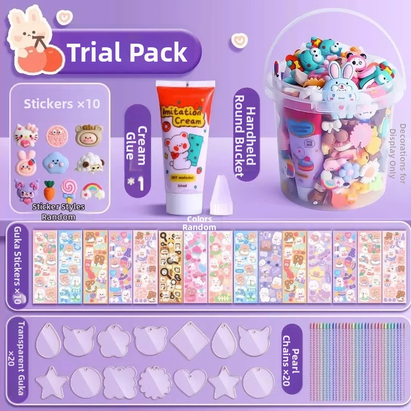 Σετ DIY αυτοκόλλητων για παιδιά — χαρτί ως βάση, κατασκευή με αυτοκόλλητα, μοντέρνο μινιμαλιστικό στυλ, κωδικός προϊόντος Guka set 11