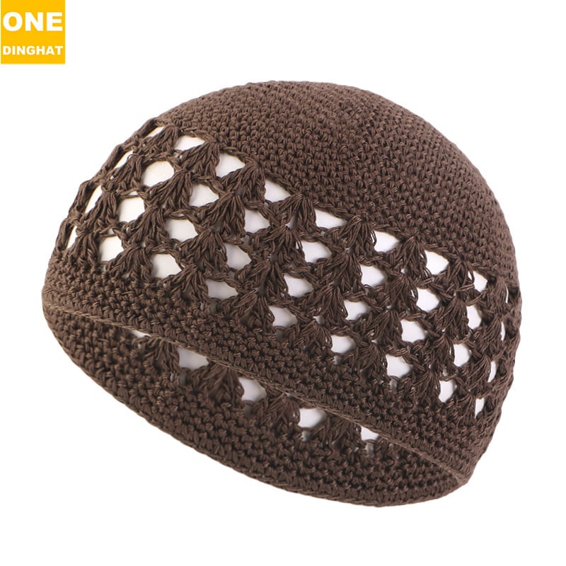 Дамска памучна шапка, ръчно плетена, модерен офис стил, персонализирана поръчка - GATHERTOP