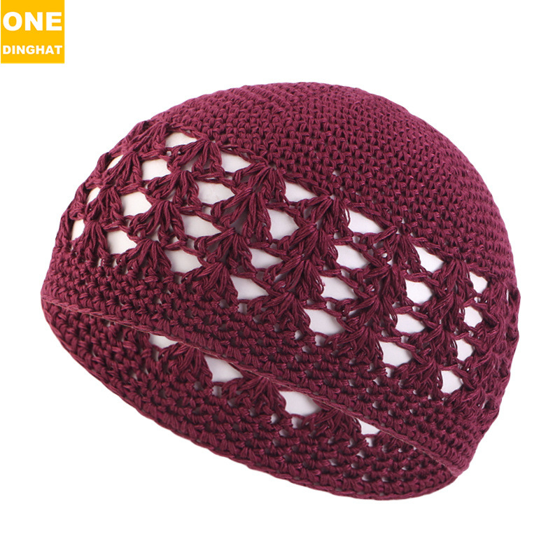 Дамска памучна шапка, ръчно плетена, модерен офис стил, персонализирана поръчка - GATHERTOP