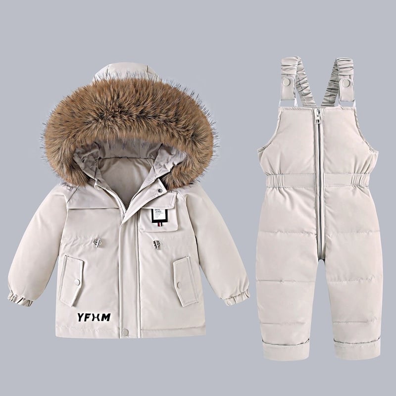 Ziemas kostīmi ar biezu flīsa oderi zēniem un meitenēm, korejiešu stilā, silti un vēja necaurlaidīgi, moderni ziemas mēteļi.