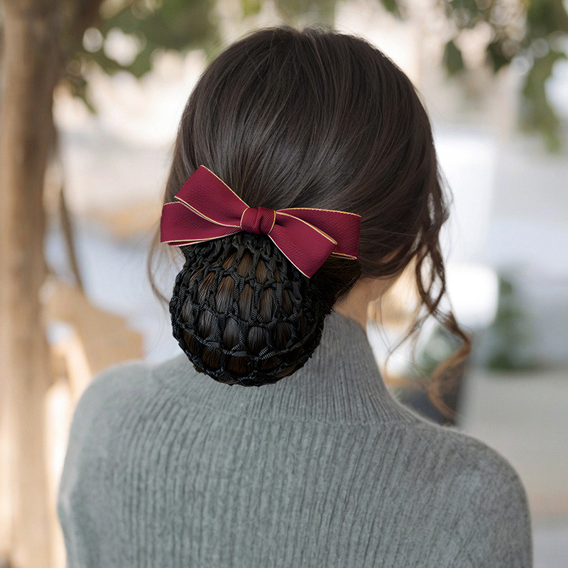 Професионална мрежа за прическа за работа – оригинален дизайн; предназначена за банкови служители, медицински сестри и стюардеси; произход: Янтай; марка: Unique