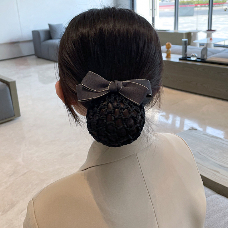 Професионална мрежа за прическа за работа – оригинален дизайн; предназначена за банкови служители, медицински сестри и стюардеси; произход: Янтай; марка: Unique