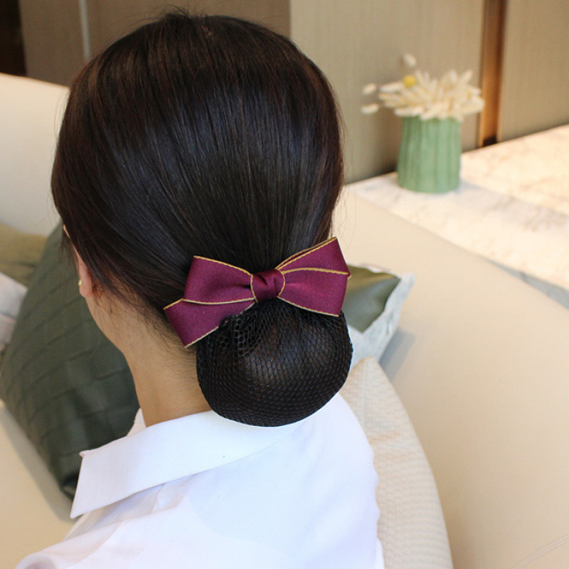 Професионална мрежа за прическа за работа – оригинален дизайн; предназначена за банкови служители, медицински сестри и стюардеси; произход: Янтай; марка: Unique