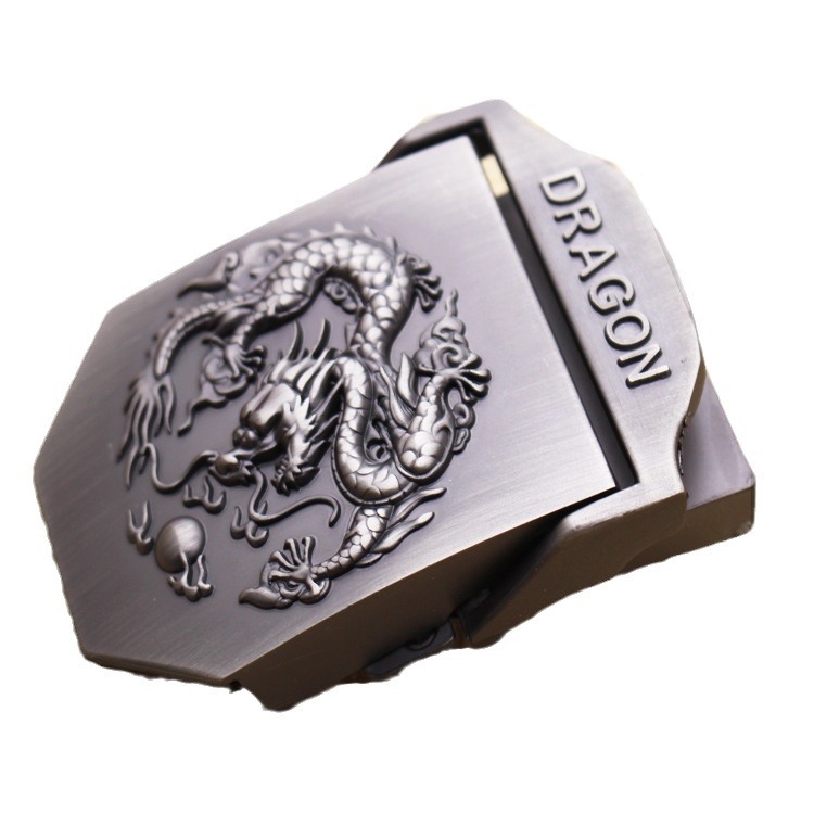 Катарама за колан от платно, гладка цинкова сплав, правоъгълна форма, закопчаване с щракване, дизайн с букви