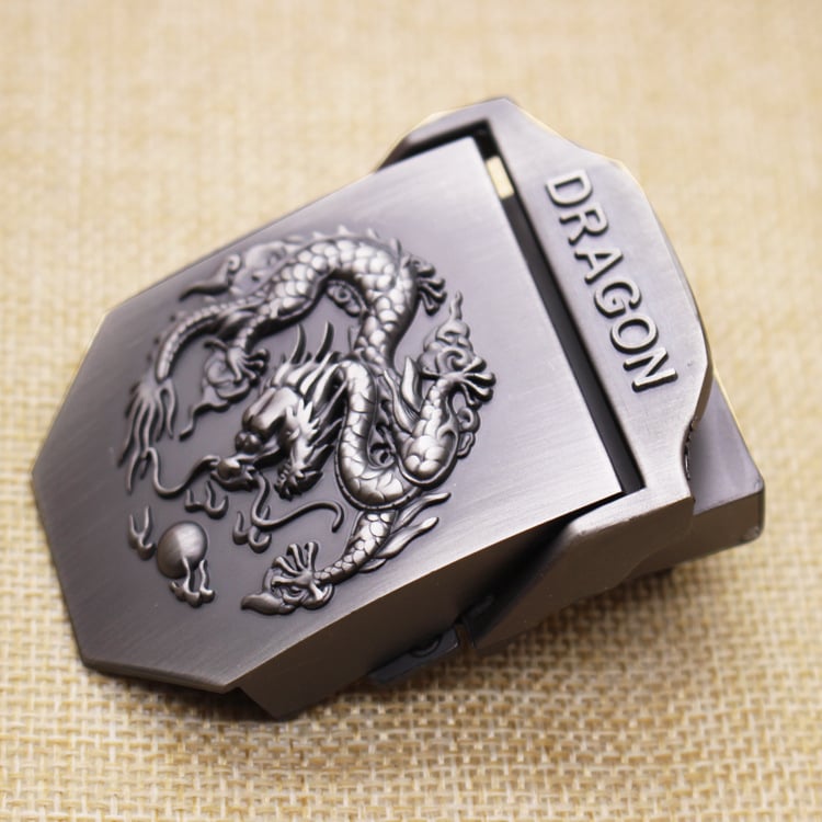 Катарама за колан от платно, гладка цинкова сплав, правоъгълна форма, закопчаване с щракване, дизайн с букви