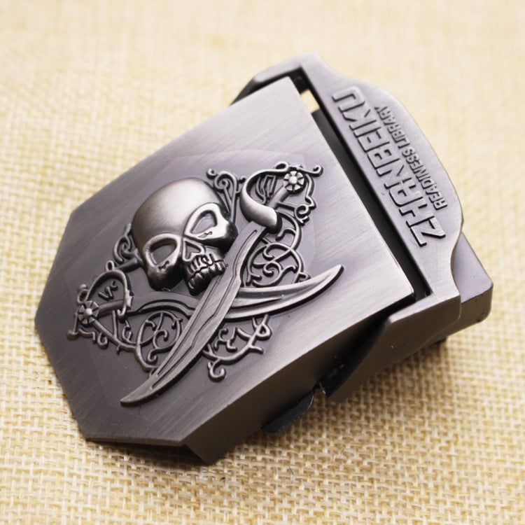 Катарама за колан от платно, гладка цинкова сплав, правоъгълна форма, закопчаване с щракване, дизайн с букви