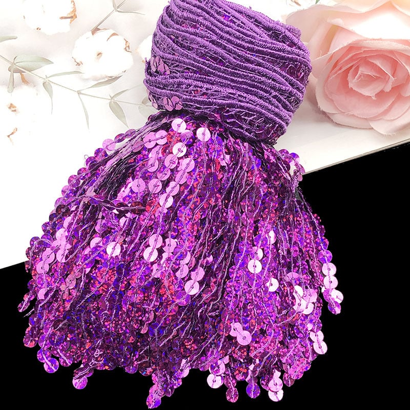 Ζώνη μέσης χορού με δαντέλα και φούντες με στρας, μήκος 15 εκ (Υλικό: Ρέιόν; Εφαρμογή: Αξεσουάρ)