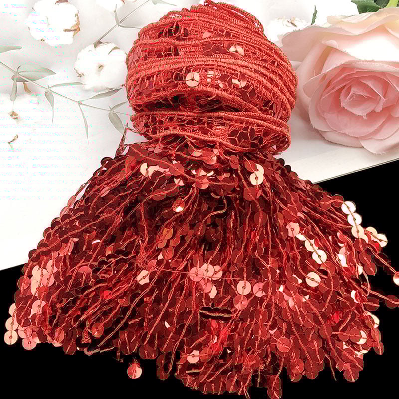 Ζώνη μέσης χορού με δαντέλα και φούντες με στρας, μήκος 15 εκ (Υλικό: Ρέιόν; Εφαρμογή: Αξεσουάρ)