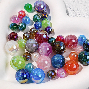 Mermaid 16 mm okrugle perle za DIY nakit – perle s rupom, 20–50 komada, 6 mm perle za narukvicu