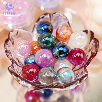 Mermaid 16 mm okrugle perle za DIY nakit – perle s rupom, 20–50 komada, 6 mm perle za narukvicu