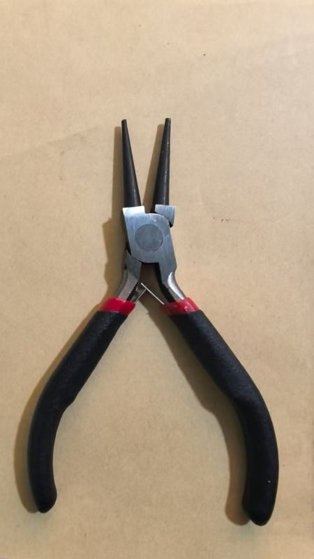 Mini metalne klešte za ručne alate s elektroplatiranim završetkom, diagonali rezni rubovi i igličasti vrhovi, mogućnost bušenja