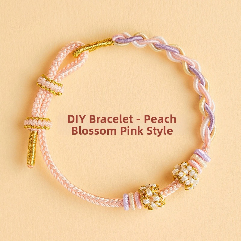 DIY pletāma rokassprādze no auklas - roku adīta, etniska unisex stilā