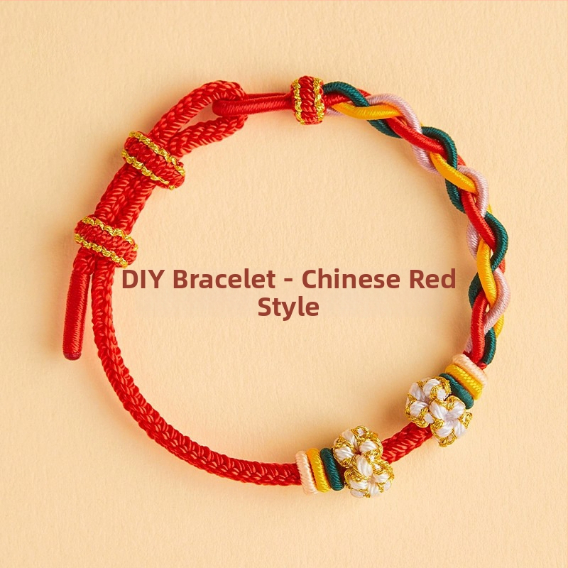 DIY pletāma rokassprādze no auklas - roku adīta, etniska unisex stilā