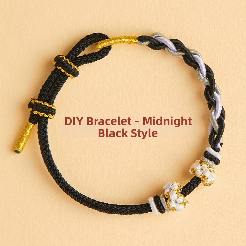 DIY pletāma rokassprādze no auklas - roku adīta, etniska unisex stilā