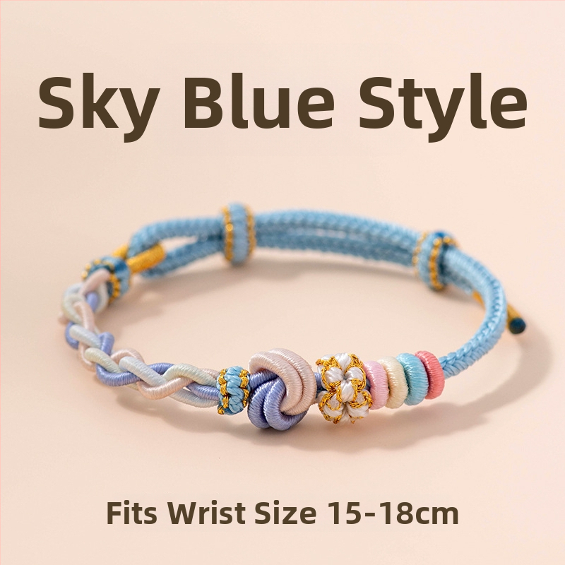 DIY pletāma rokassprādze no auklas - roku adīta, etniska unisex stilā