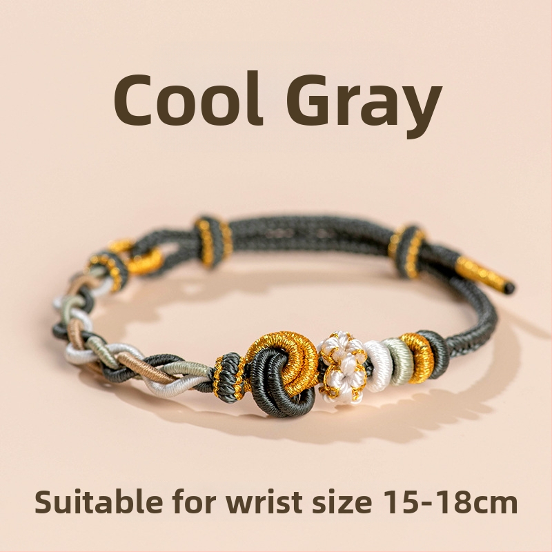 DIY pletāma rokassprādze no auklas - roku adīta, etniska unisex stilā